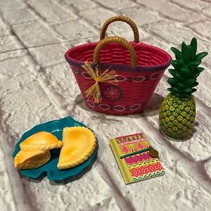 American girl lea Clark picnic set accessories